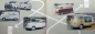 Preview: Volkswagen T1 Transporter Modellprogramm 1952 "Wer fährt Transporter" Reuters-Motive Automobilprospekt (8667)